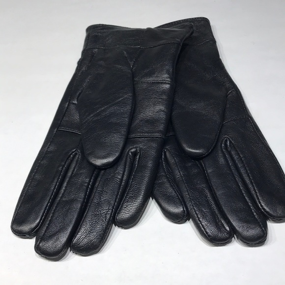 Ladies sheepskin leather gloves - Picture 2 of 2